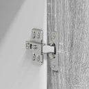 vidaXL Függő szekrény 2 pcs Szürke Sonoma és fehér 60 x 31 x 40 cm