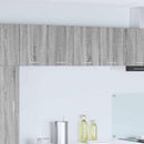 vidaXL Függő szekrény 2 pcs Szürke Sonoma és fehér 60 x 31 x 40 cm