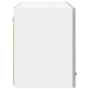 vidaXL Függő szekrény 2 pcs Szürke Sonoma és fehér 60 x 31 x 40 cm
