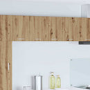 vidaXL Függő szekrény Riga Artisan tölgy és fehér 60 x 31 x 40 cm