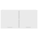 vidaXL Függő szekrény tárolóval Riga Fehér 80 x 31 x 40 cm Faanyag