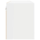 vidaXL Függő szekrény tárolóval Riga Fehér 80 x 31 x 40 cm Faanyag