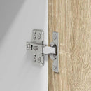 vidaXL Függő szekrény Riga Sonoma tölgy 80 x 31 x 40 cm Faanyag