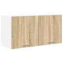 vidaXL Függő szekrény Riga Sonoma tölgy 80 x 31 x 40 cm Faanyag