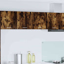 vidaXL Függő szekrény Riga Füstölt tölgy 80 x 31 x 40 cm Faanyag