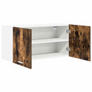 vidaXL Függő szekrény Riga Füstölt tölgy 80 x 31 x 40 cm Faanyag