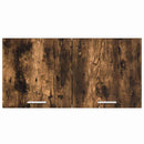 vidaXL Függő szekrény Riga Füstölt tölgy 80 x 31 x 40 cm Faanyag