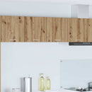 vidaXL Függő szekrény Riga Artisan tölgy 80 x 31 x 40 cm Faanyag