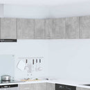 vidaXL Függő szekrény Riga Beton szürke és fehér 57 x 57 x 40 cm