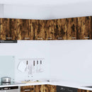 vidaXL Függő szekrény Riga Füstölt tölgy és fehér 57 x 57 x 40 cm