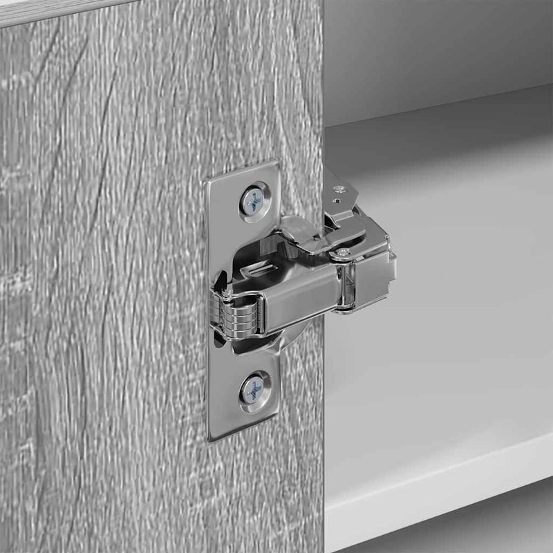 vidaXL Függő szekrény Riga Szürke Sonoma és fehér 57 x 57 x 40 cm