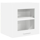 vidaXL Függő szekrény tárolóval 2 pcs Fehér 40 x 31 x 40 cm Faanyag