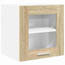 vidaXL Függő szekrény 2 pcs Sonoma tölgy 40 x 31 x 40 cm Faanyag