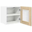 vidaXL Függő szekrény 2 pcs Sonoma tölgy 40 x 31 x 40 cm Faanyag
