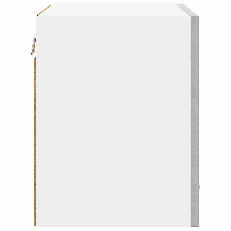 vidaXL Függő szekrény Riga Beton Szürke 40 x 31 x 40 cm Faanyag