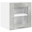 vidaXL Függő szekrény Riga 2 pcs Beton Szürke 40 x 31 x 40 cm Faanyag