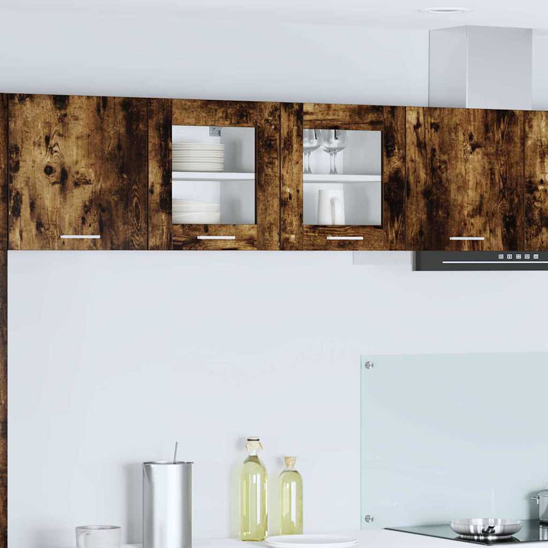 vidaXL Függő szekrény Riga Füstölt tölgy 40 x 31 x 40 cm Faanyag