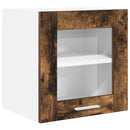 vidaXL Függő szekrény Riga 2 pcs Füstölt tölgy 40 x 31 x 40 cm Faanyag