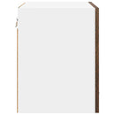 vidaXL Függő szekrény Riga 2 pcs Füstölt tölgy 40 x 31 x 40 cm Faanyag