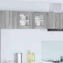 vidaXL Függő szekrény 2 pcs Szürke Sonoma 40 x 31 x 40 cm Faanyag