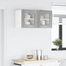 vidaXL Függő szekrény 2 pcs Szürke Sonoma 40 x 31 x 40 cm Faanyag