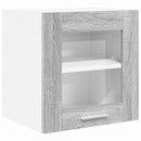 vidaXL Függő szekrény 2 pcs Szürke Sonoma 40 x 31 x 40 cm Faanyag