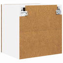 vidaXL Függő szekrény tárolóval 2 pcs Öreg fa 40 x 31 x 40 cm Faanyag