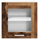 vidaXL Függő szekrény Riga 2 pcs Öreg fa 40 x 31 x 40 cm Faanyag