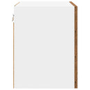 vidaXL Függő szekrény Riga 2 pcs Öreg fa 40 x 31 x 40 cm Faanyag