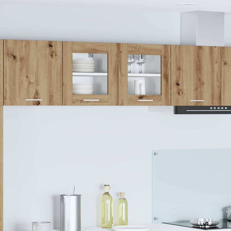 vidaXL Függő szekrény Riga Artisan tölgy 40 x 31 x 40 cm Faanyag