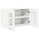 vidaXL Függő szekrény tárolóval 2 pcs Fehér 60 x 31 x 40 cm Faanyag