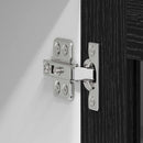 vidaXL Függő szekrény Riga 2 pcs Fekete tölgy 60 x 31 x 40 cm Faanyag