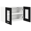 vidaXL Függő szekrény 2 pcs Fekete tölgy 60 x 31 x 40 cm Faanyag