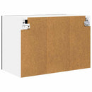 vidaXL Függő szekrény 2 pcs Fekete tölgy 60 x 31 x 40 cm Faanyag