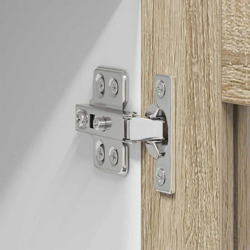 vidaXL Függő szekrény Riga 2 pcs Sonoma tölgy 60 x 31 x 40 cm Faanyag