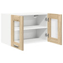 vidaXL Függő szekrény 2 pcs Sonoma tölgy 60 x 31 x 40 cm Faanyag