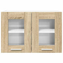 vidaXL Függő szekrény Riga 2 pcs Sonoma tölgy 60 x 31 x 40 cm Faanyag