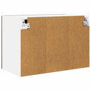 vidaXL Függő szekrény 2 pcs Füstölt tölgy 60 x 31 x 40 cm Faanyag