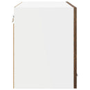 vidaXL Függő szekrény 2 pcs Füstölt tölgy 60 x 31 x 40 cm Faanyag