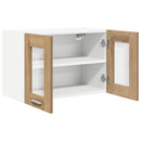 vidaXL Függő szekrény Riga 2 pcs Artisan tölgy 60 x 31 x 40 cm Faanyag