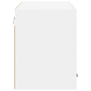 vidaXL Függő szekrény tárolóval Riga Fehér 80 x 31 x 40 cm Faanyag