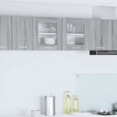 vidaXL Függő szekrény Riga Szürke Sonoma és fehér 80 x 31 x 40 cm