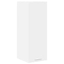 vidaXL Függő szekrény ajtóval Riga 2 pcs Fehér 30 x 31 x 80 cm Faanyag