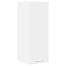 vidaXL Függő szekrény tárolóval 2 pcs Fehér 30 x 31 x 80 cm Faanyag