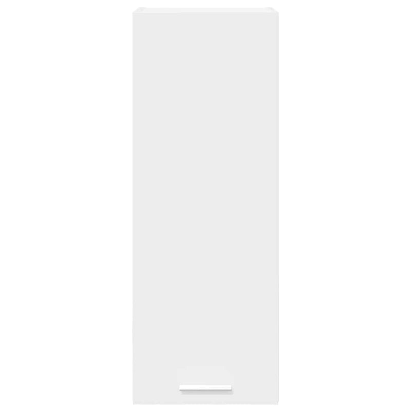 vidaXL Függő szekrény ajtóval Riga 2 pcs Fehér 30 x 31 x 80 cm Faanyag