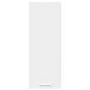 vidaXL Függő szekrény tárolóval 2 pcs Fehér 30 x 31 x 80 cm Faanyag