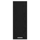 vidaXL Függő szekrény Riga 2 pcs Fekete tölgy és fehér 30 x 31 x 80 cm