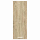 vidaXL Függő szekrény 2 pcs Sonoma tölgy és fehér 30 x 31 x 80 cm
