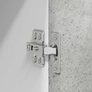 vidaXL Függő szekrény 2 pcs Beton szürke és fehér 30 x 31 x 80 cm