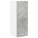 vidaXL Függő szekrény 2 pcs Beton szürke és fehér 30 x 31 x 80 cm